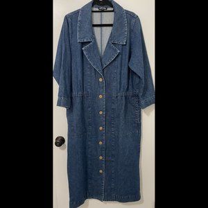 Ilana Kohn Mav Trench in Denim sz M
